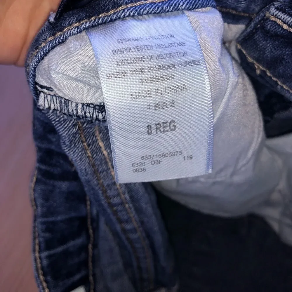 Levi's Denim Shorty Shorts